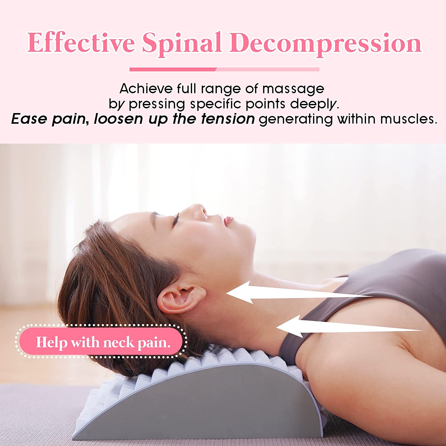 Posture Corrector Back - Lower Back Pain Relief Treatment Stretcher