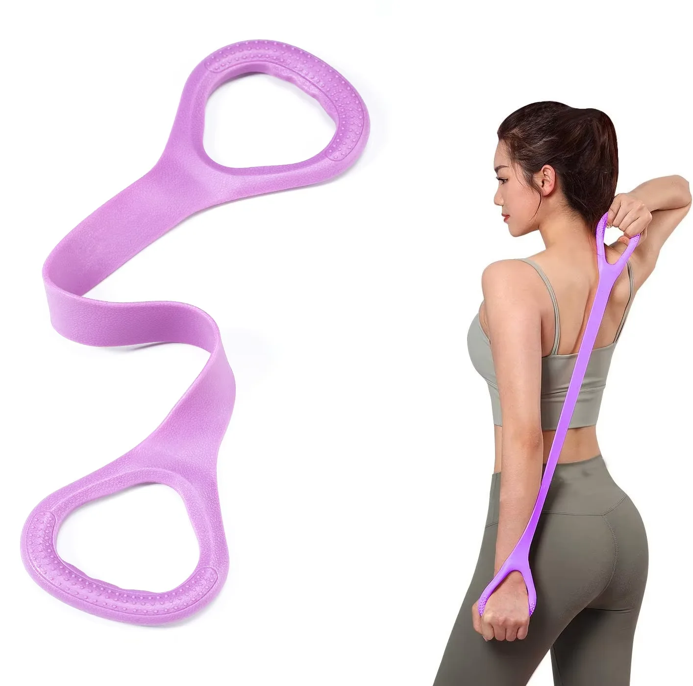 Yoga Fitness Resistance Band - Fitness Workout Resistance Band Arm Back
