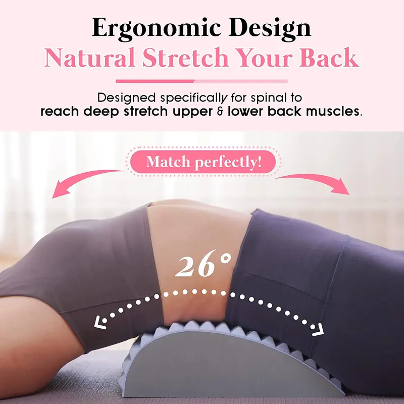 Posture Corrector Back - Lower Back Pain Relief Treatment Stretcher