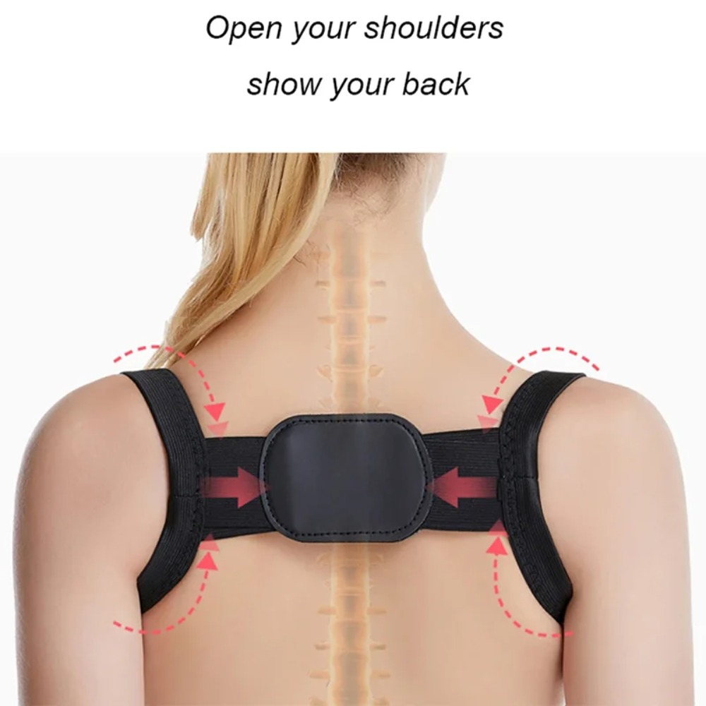 1Pcs Adjustable Posture Correc - огляд і ціна Posture Corrector Back