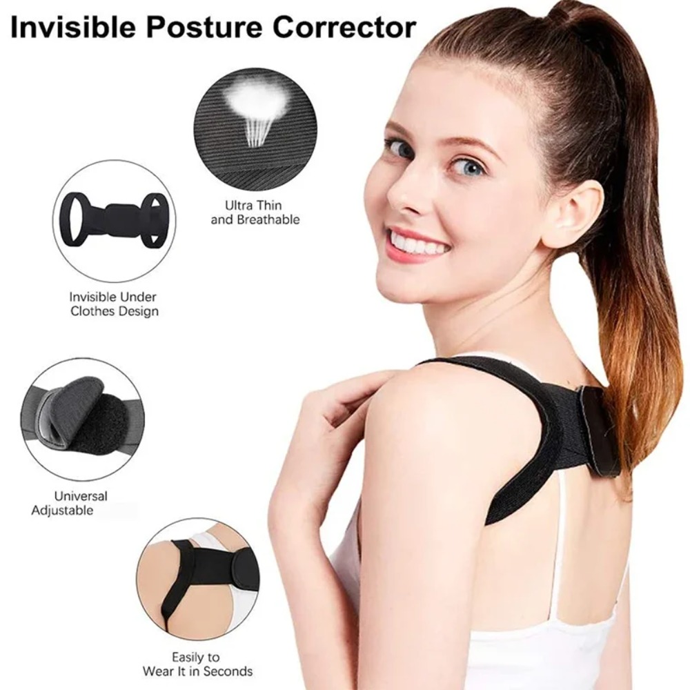 1Pcs Adjustable Posture Correc - огляд і ціна Posture Corrector Back