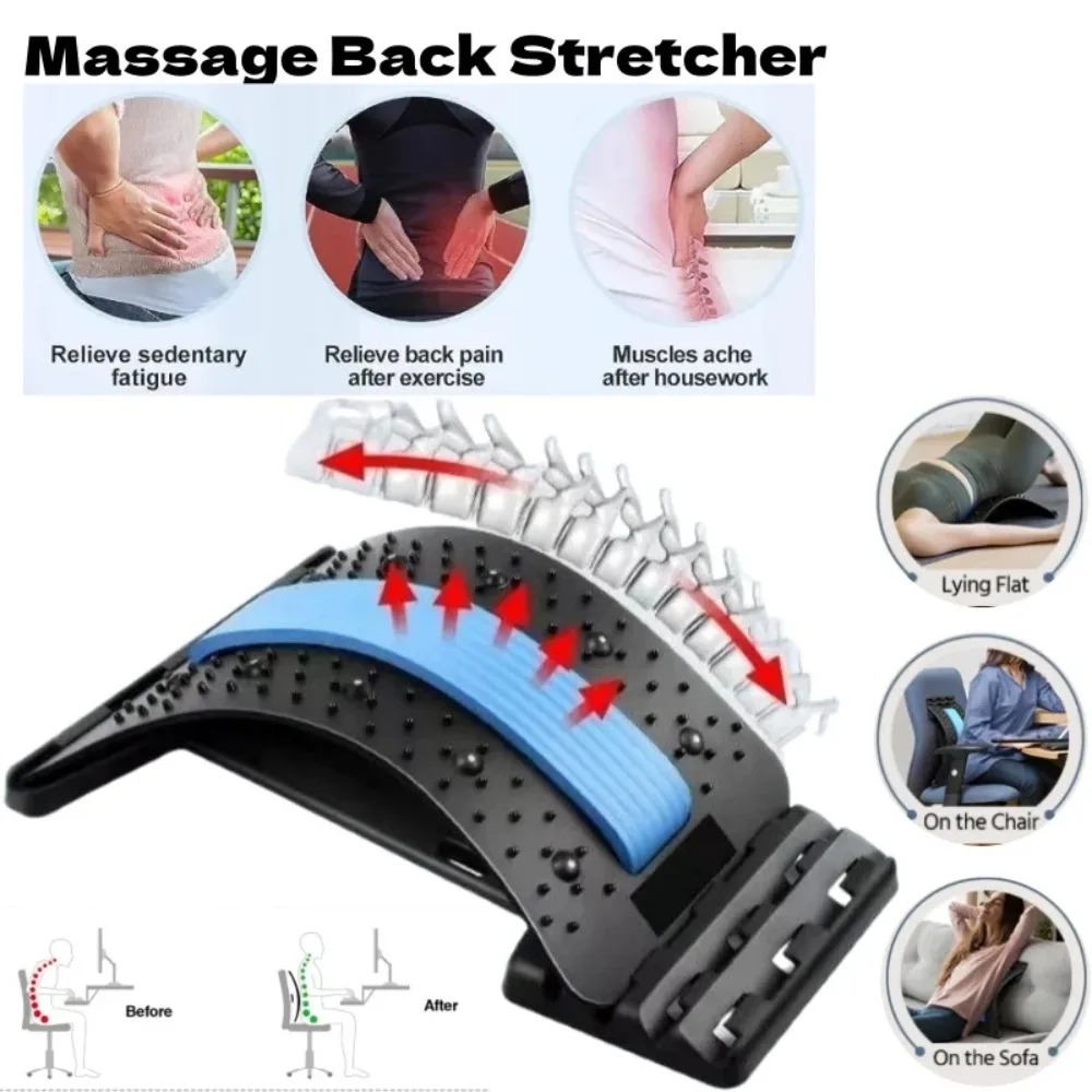 Lumbar Back Stretcher 4 Level  - огляд і ціна Posture Corrector Back