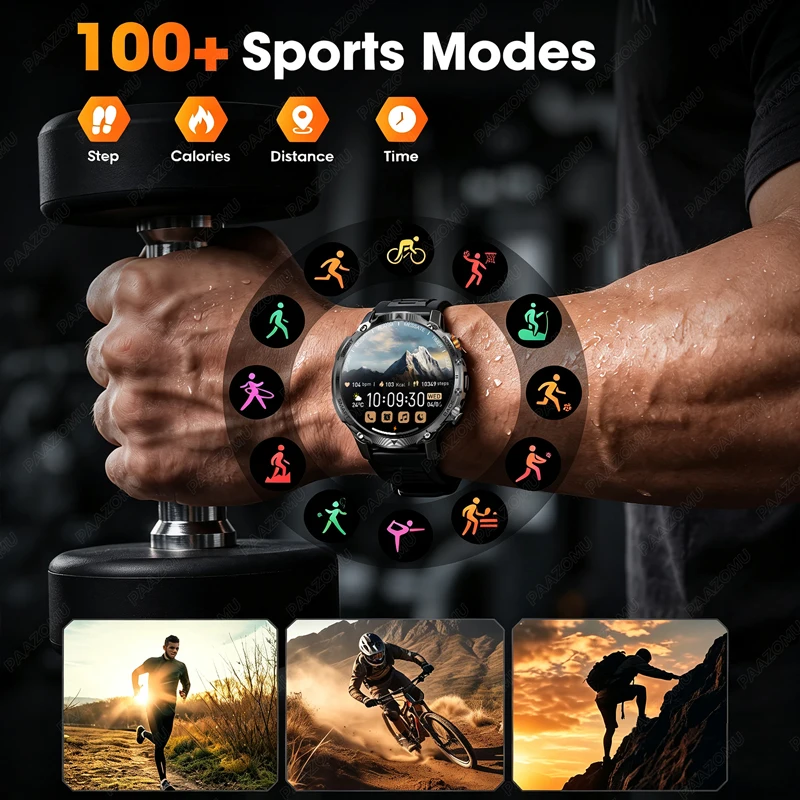 2026 Men's Rugged Smart Watch  - огляд і ціна Gym Floor Mats