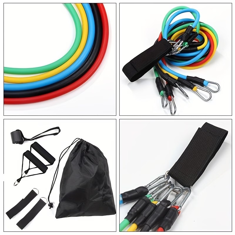Resistance Band Set with Door  - огляд і ціна Yoga Fitness Resistance Band