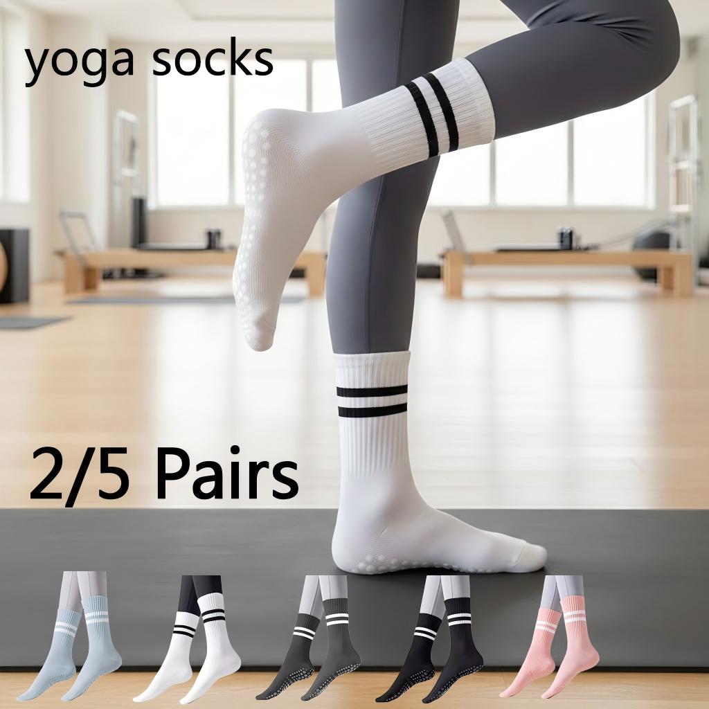 Women Non Slip Yoga Socks, Gri - огляд і ціна Fitness Yoga Pilates