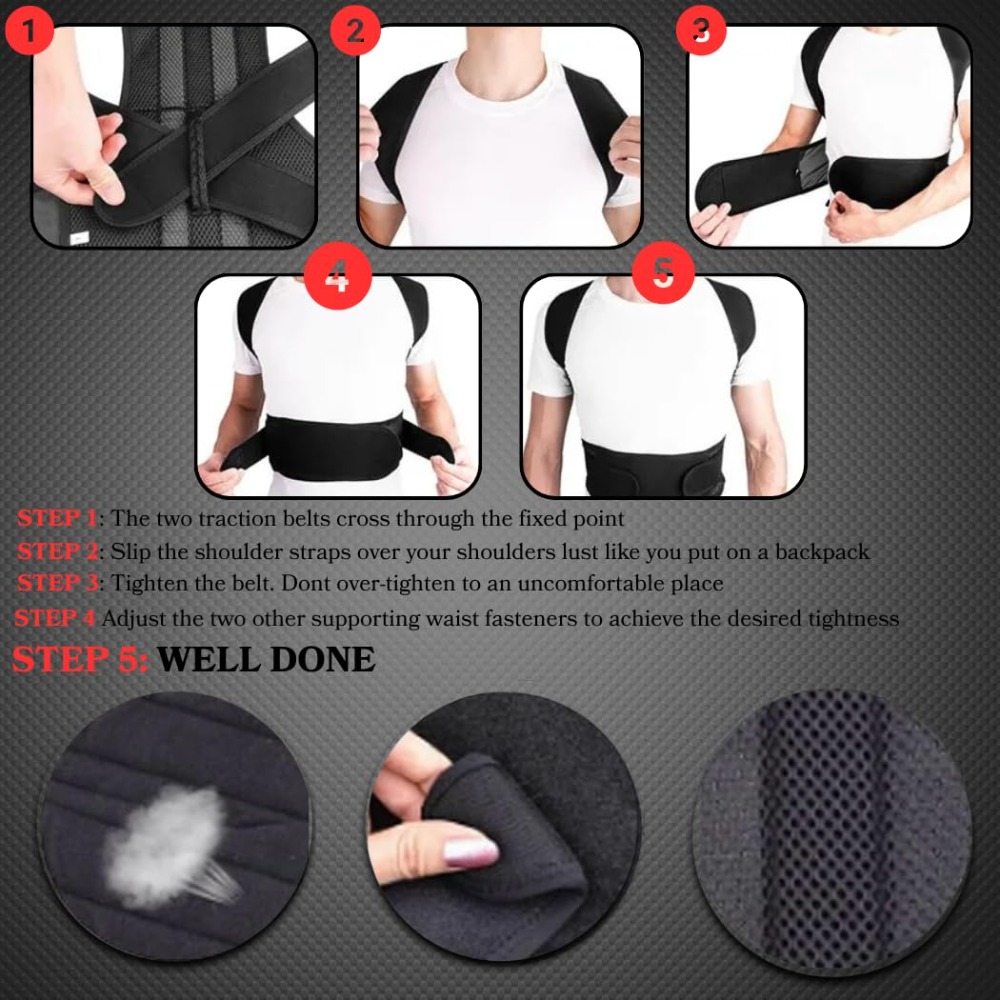 Posture Corrector for Men & Wo - огляд і ціна Posture Corrector Back