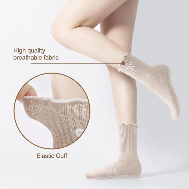 Professional Yoga Socks, Cotto - огляд і ціна Fitness Yoga Pilates