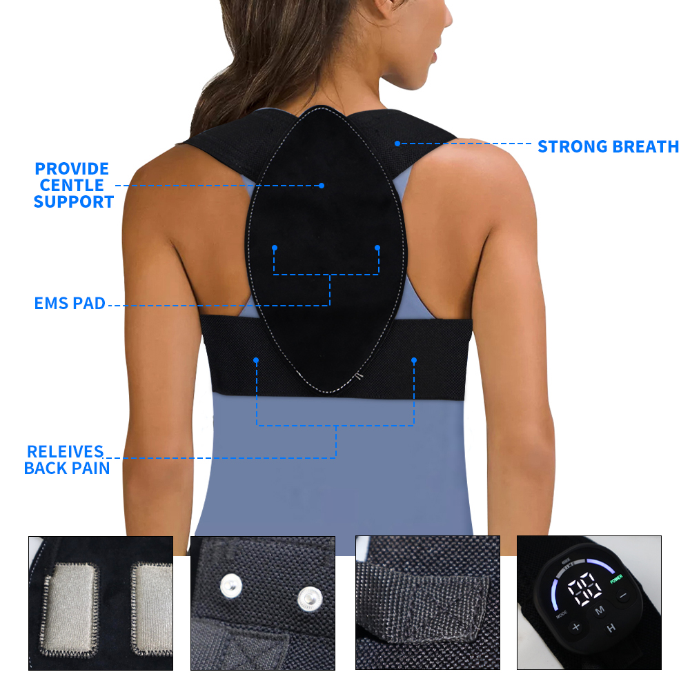 EMS Posture Corrector Belt for - огляд і ціна Posture Corrector Back