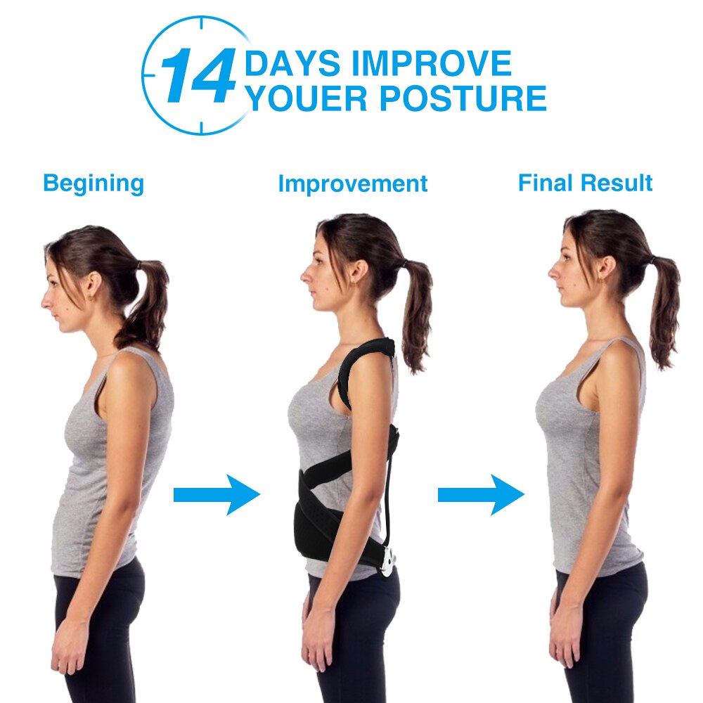 Lumbar Spinal Bad Back Posture - огляд і ціна Posture Corrector Back