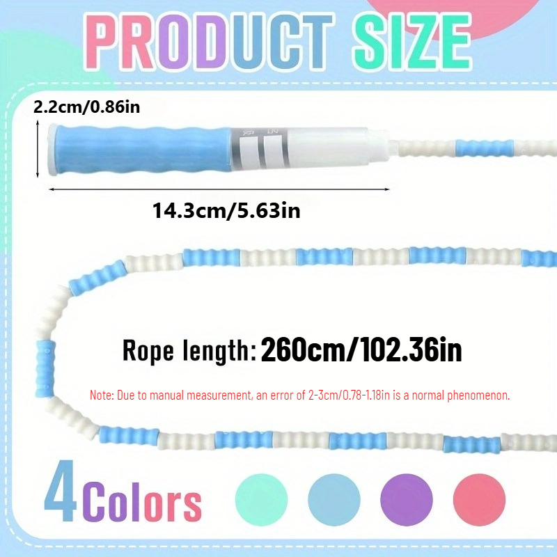 Bamboo Joint Soft Bead Skippin - огляд і ціна Speed Skipping Rope