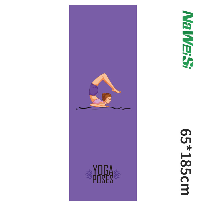 New Yoga Mat Towel 63*185cm Si - огляд і ціна Gym Floor Mats