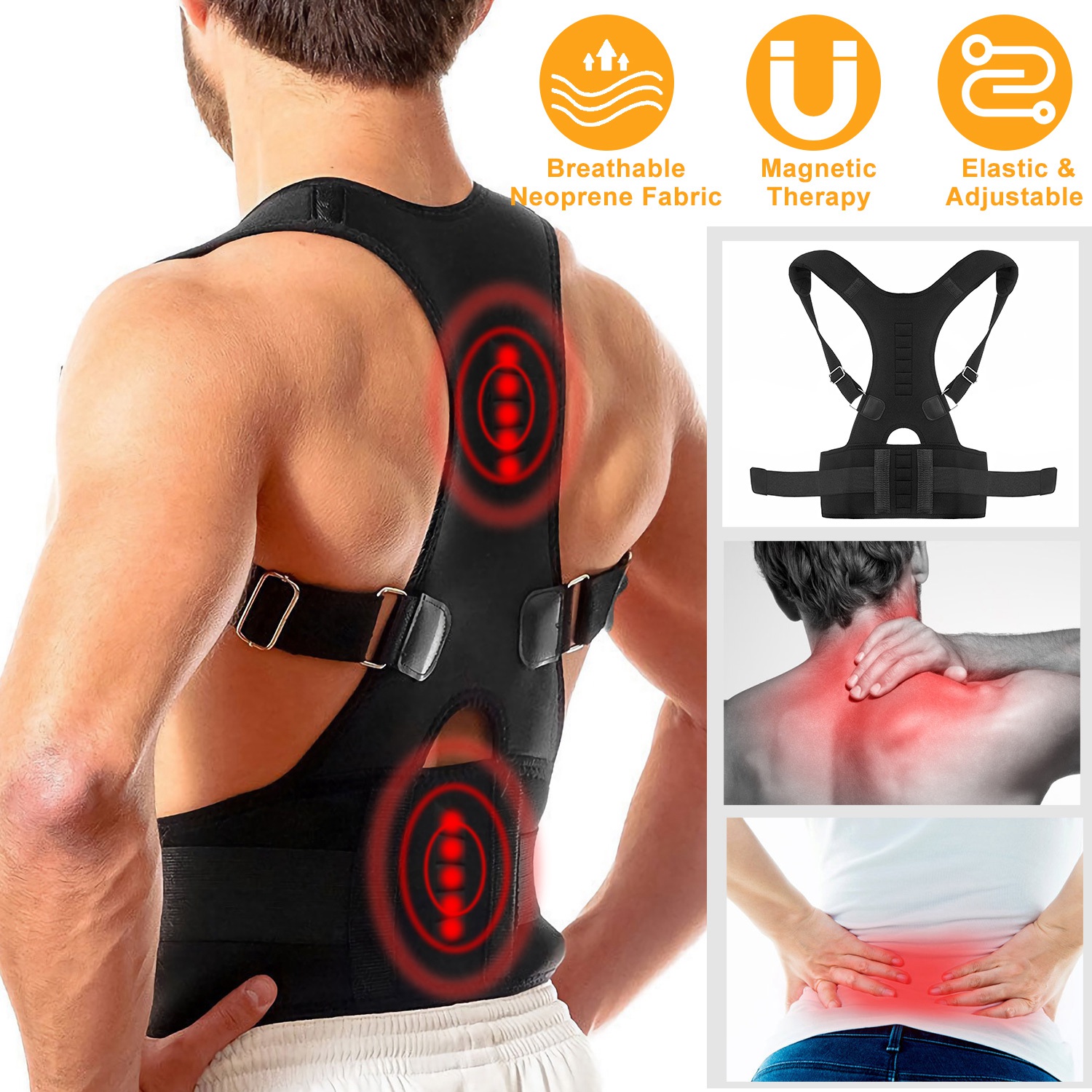 Full Back Support Shapewear Po - огляд і ціна Posture Corrector Back
