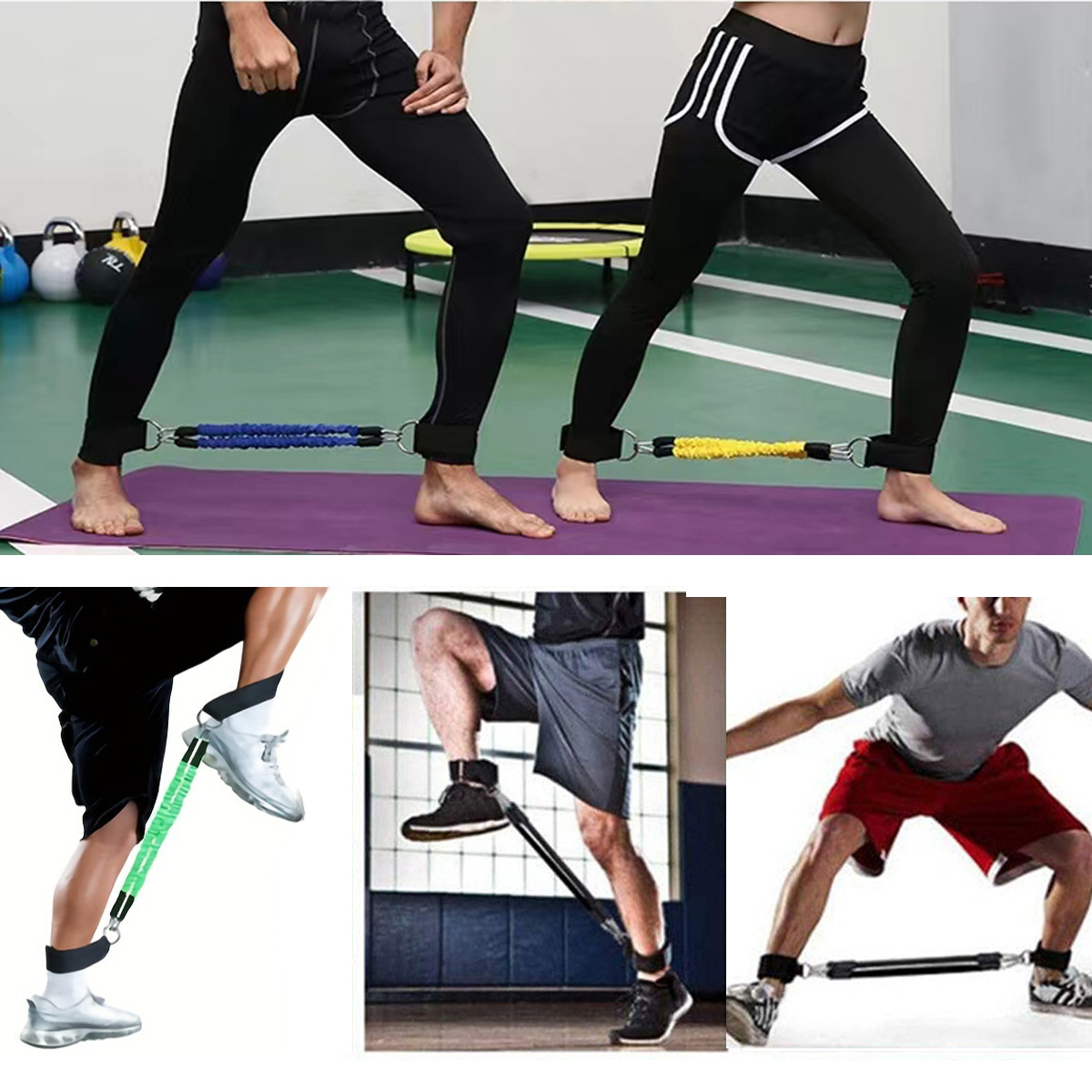 Ankle Straps Resistance Bands  - огляд і ціна Yoga Fitness Resistance Band