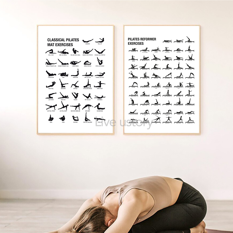 Frameless Pilates Workout Char - огляд і ціна Fitness Yoga Pilates