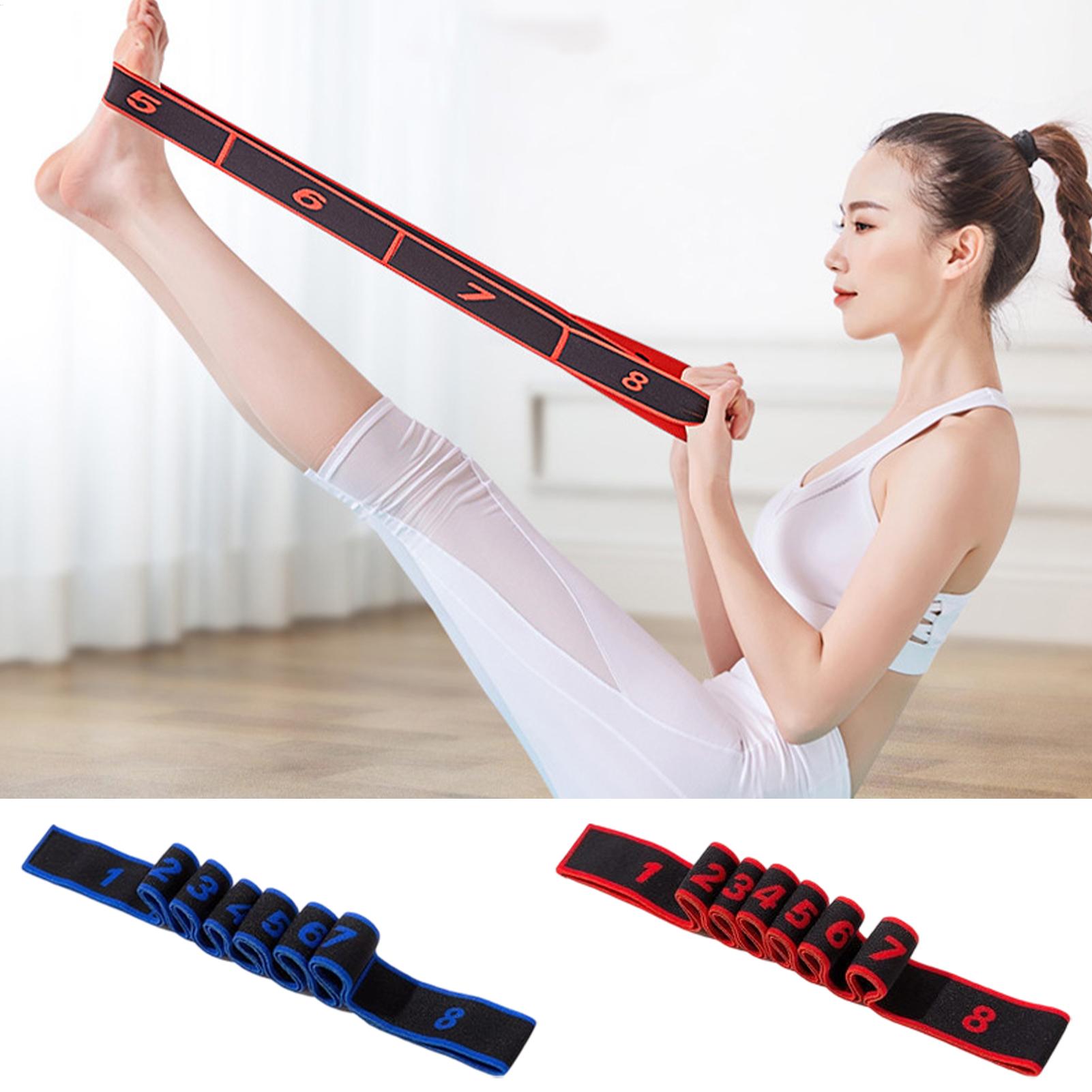 Elastic Yoga Stretching Strap  - огляд і ціна Yoga Fitness Resistance Band
