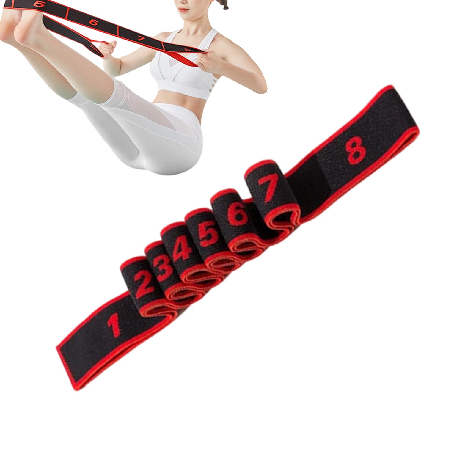 Elastic Yoga Stretching Strap  - огляд і ціна Yoga Fitness Resistance Band