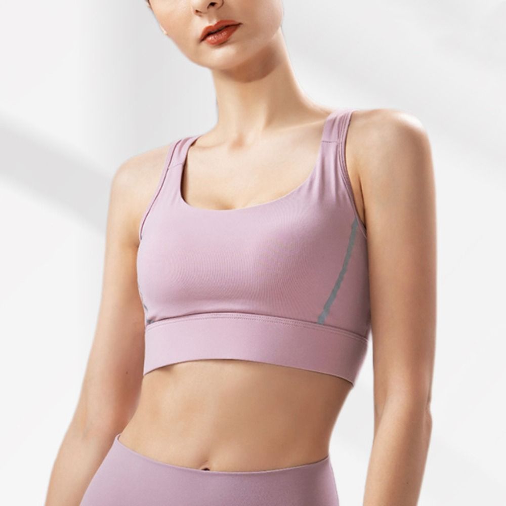 Solid Color I-shaped Sports Br - огляд і ціна Fitness Yoga Youth