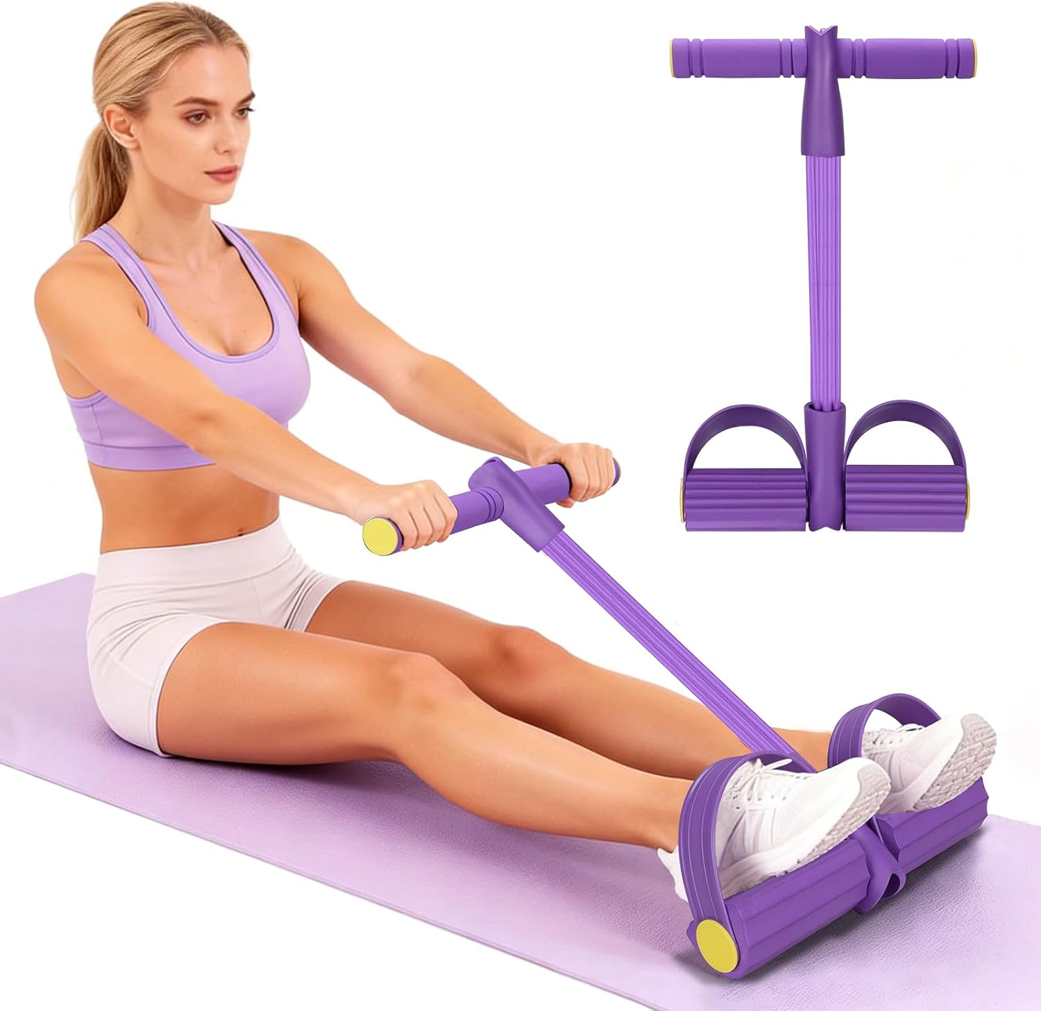 4-Tube Resistance Band Multi F - огляд і ціна Yoga Fitness Resistance Band